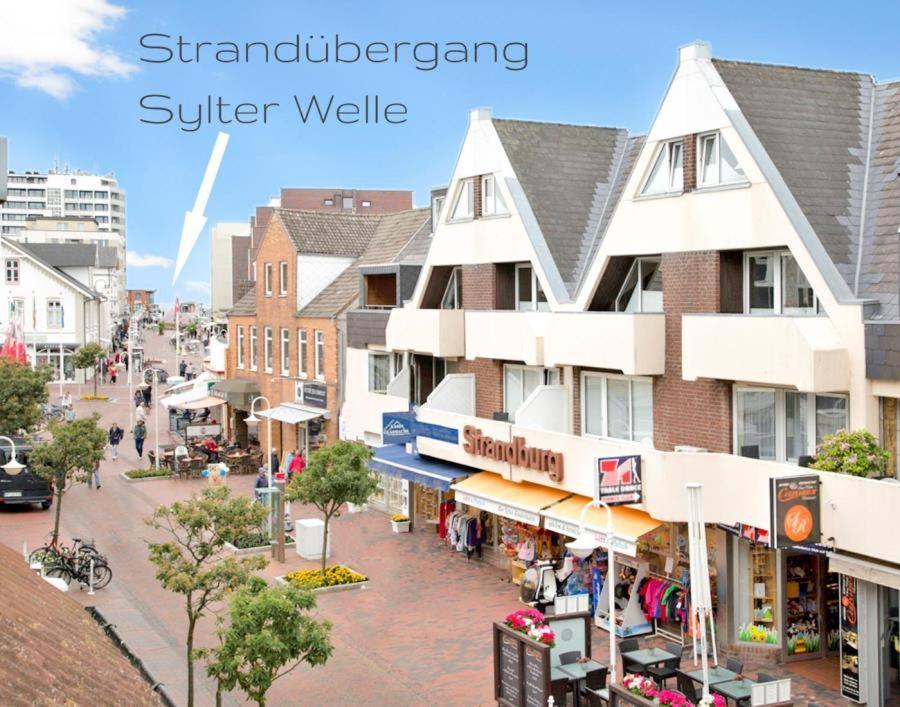 Erleben Sie Ihren Urlaub Im Zentral Gelegenen Apartmenthaus Strandburg Im Herzen Von Westerland 1 エクステリア 写真